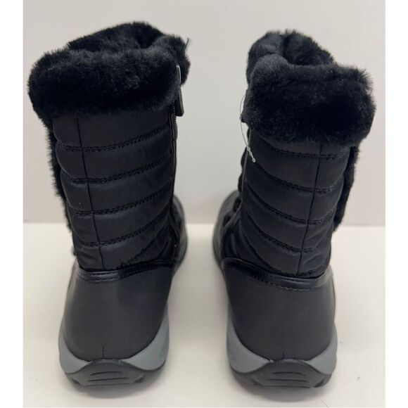 Easy Spirit Winter Boots Size 9.5 Black Removable Footbed Water Repellent NEW - Picture 6 of 10